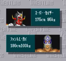 Image n° 1 - screenshots  : Super Fire Pro Wrestling